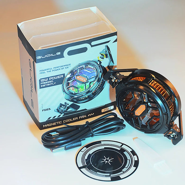 GUOILE FSO3 15 W. MAGNETIC COOLER FAN