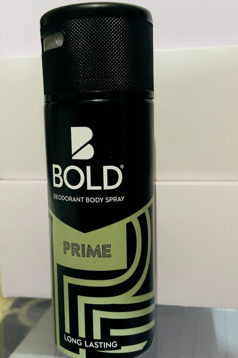 Bold Prime Long Lasting Deodorant Body Spray, For Men, 150ml